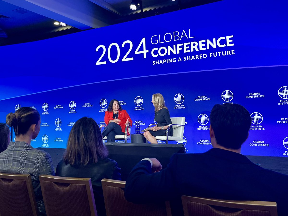 The Biden-Harris Administration has taken critical steps to improve access to capital for underserved businesses. I joined @BloombergRadio's @carolmassar at #MIGlobal to discuss the #smallbiz boom happening right now with women and people of color leading the way.