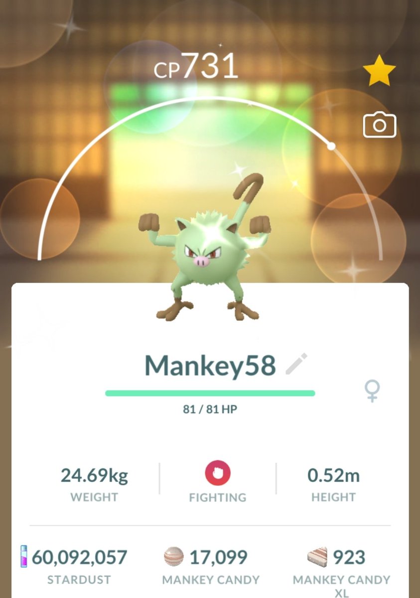 PGTravelerOf's tweet image. 1st shiny in Surabaya ! 🇮🇩 #PokemonGo #Mankey #Surabaya #Indonesia