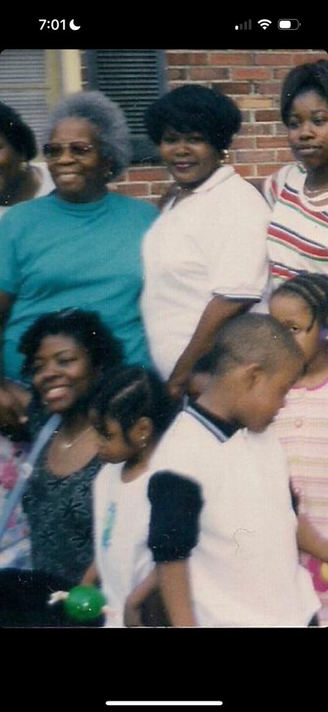 My grandma was so pretty man…with her gold hoops