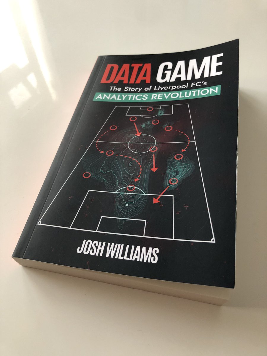 Finished Data Game by the brilliant @DistanceCovered Josh deserves so much credit for making a potentially heavy subject so light & understandable..enjoyable! Fascinating to learn how FSG made LFC the Data pioneers in football & how those numbers helped Jürgen’s Reds win the lot!