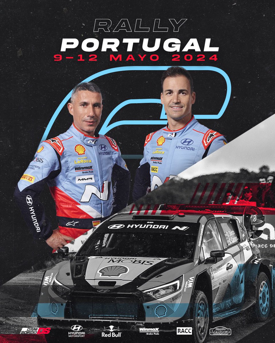 El @rallydeportugal 🇵🇹siempre es muy especial para mí. Los tramos son una pasada, vienen familia y amigos, mucha afición española, y el ambiente cada año es espectacular 🙌🏻. Me encanta correr aquí, ya estoy deseando empezar… Nos vemos estos días!! 😉 #HMSGOfficial #WRC