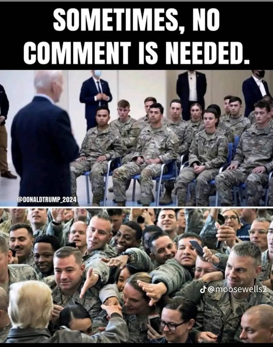 One of these men is not like the other! 
🇺🇸❤️🙏🇺🇸❤️🙏❤️🇺🇸❤️🙏
You can’t fake this 
🇺🇸🇺🇸🇺🇸🇺🇸🇺🇸🇺🇸🇺🇸🇺🇸🇺🇸🇺🇸
#TRUMP2024ToSaveAmerica