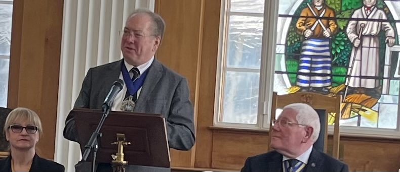Gregory Jones KC (@gregoryjonesqc) on Twitter photo A fascinating <a href="/citylordmayor/">Lord Mayor of London, Alastair King</a> lunch today held <a href="/WCBLivery/">Butchers' Livery Co.</a> Hall by <a href="/WCOSyP/">Worshipful Company of Security Professionals</a> A fascinating <a href="/citylordmayor/">Lord Mayor of London, Alastair King</a> lunch today held <a href="/WCBLivery/">Butchers' Livery Co.</a> Hall by <a href="/WCOSyP/">Worshipful Company of Security Professionals</a>