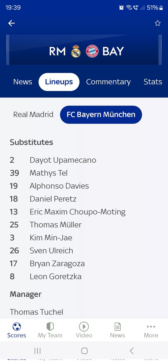 Bayern Munichs bench would replace our first team Manchester United are a million miles away from the European elite