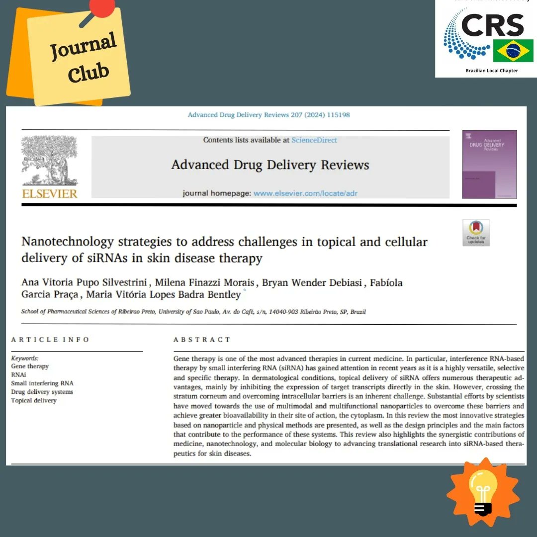 Brazil CRS (@brazilcrs) on Twitter photo Check out this new article in our Journal Club!
Join us! Send us your new article to brazilcrs@gmail.com Check out this new article in our Journal Club!
Join us! Send us your new article to brazilcrs@gmail.com