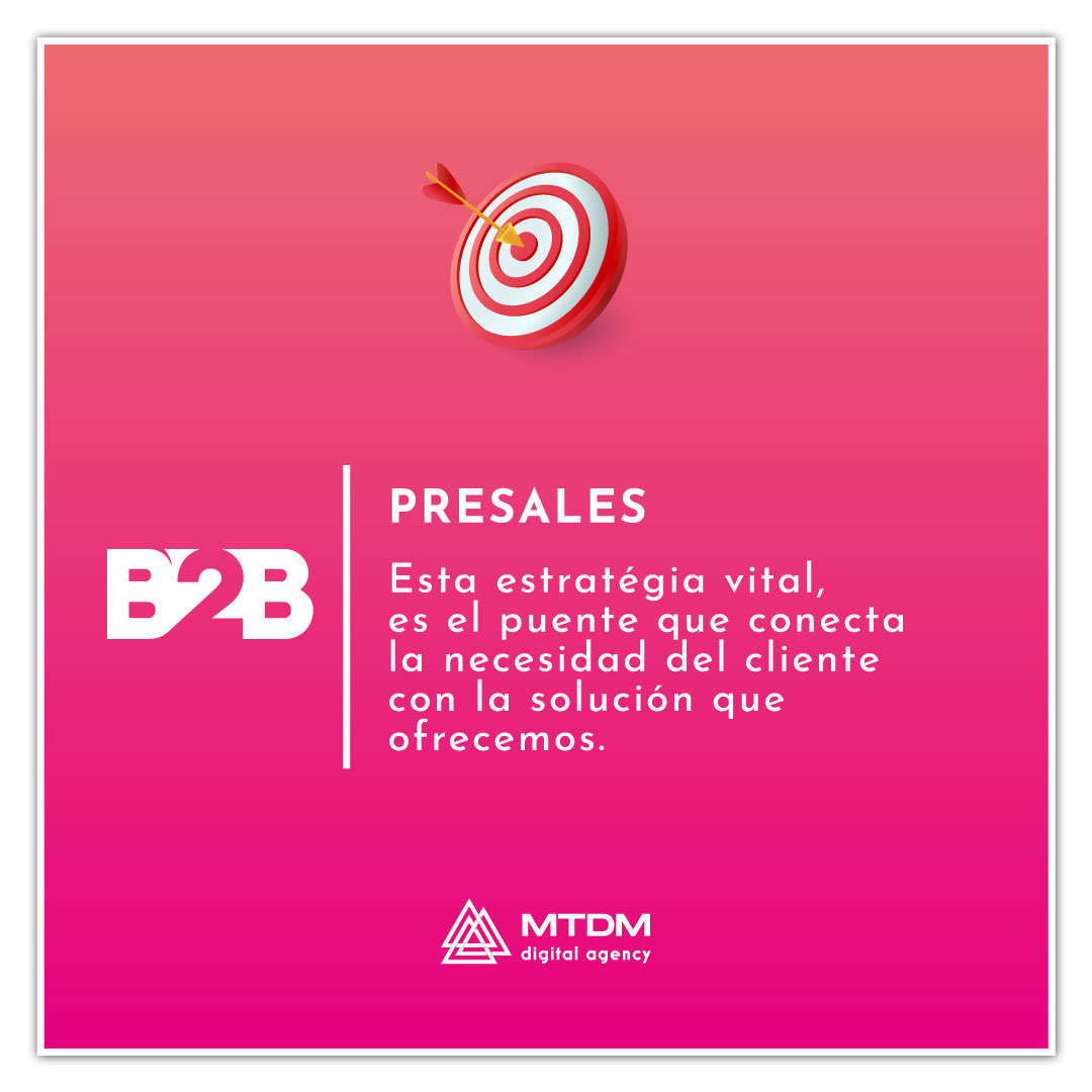 MTDMCompany's tweet image. La clave del éxito no solo está en la venta final, sino en lo que ocurre antes de cerrar ese trato: las Presales. 
¡Contáctanos hoy mismo y descubre cómo las Presales pueden transformar tu negocio!  

#MTDM #Presales #EstrategiaDeÉxito #Retail #B2B