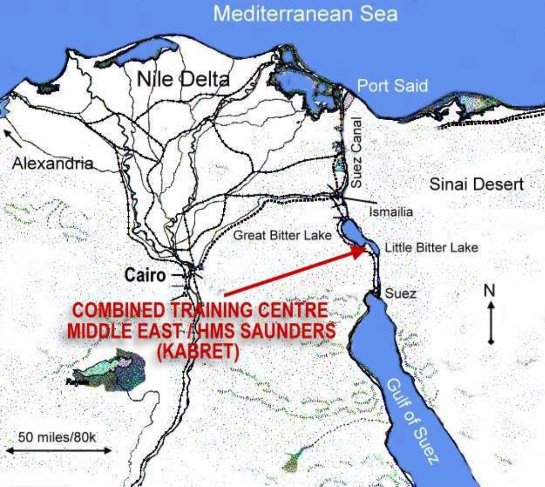 @almurray @RMHistSociety @authordlewis @Chats1 A great deal of commando training followed. Mist of this was in the area of the Bitter & Sweet Lakes S of Suez where the Combined Training Centre ME was established. The Spaniards excelled. 5/