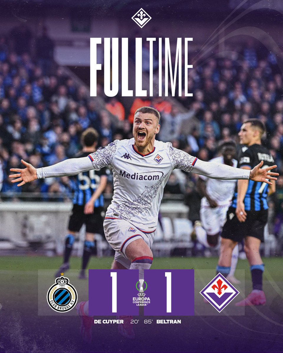 WE'RE GOING TO ATHENS!

#ClubBruggeFiorentina 1 - 1 | 90' + 8' #UECL
