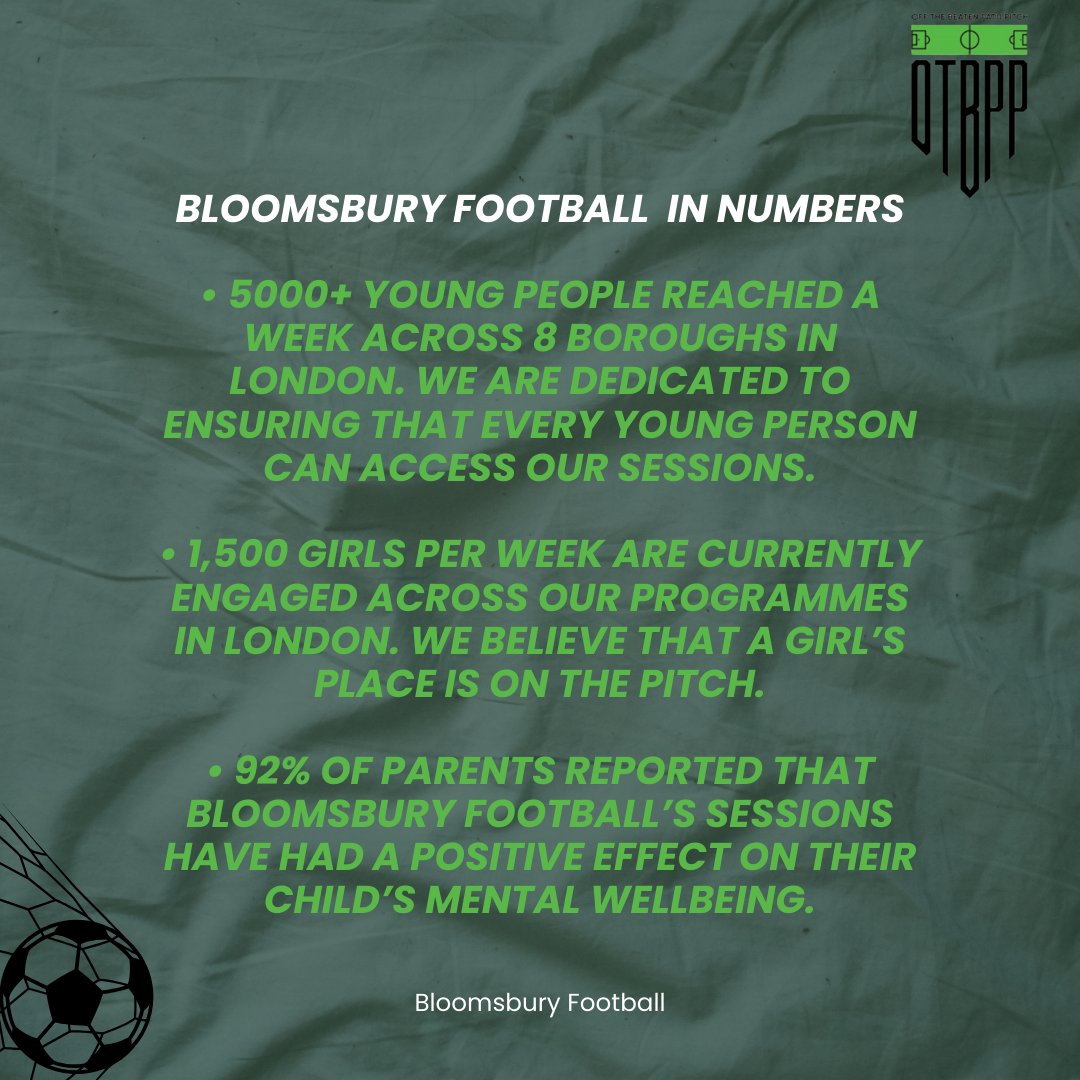 The Rise of <a href="/bloomsburyftbl/">Bloomsbury Football</a>.⚽️❤️

In our latest podcast, we spoke to Club Football Manager at Bloomsbury, <a href="/JoshArnold_/">Josh Arnold</a>  about the amazing continued work of Bloomsbury's inclusive football programme aimed at the next generation.👇

offthebeatenpitch.co.uk/copy-of-podcas…

🎙️@joedavies_1997