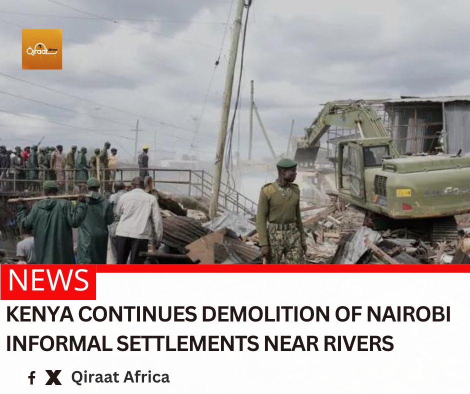 Tensions were high in Nairobi’s settlements on Tuesday with residents saying they were caught unawares, despite the 48-hour directive to move lapsing five days ago.

Read more:
qiraatafrican.com/en/11780/kenya…

#qiraatafrican #Kenya #flooding #nairobifloods  #africa