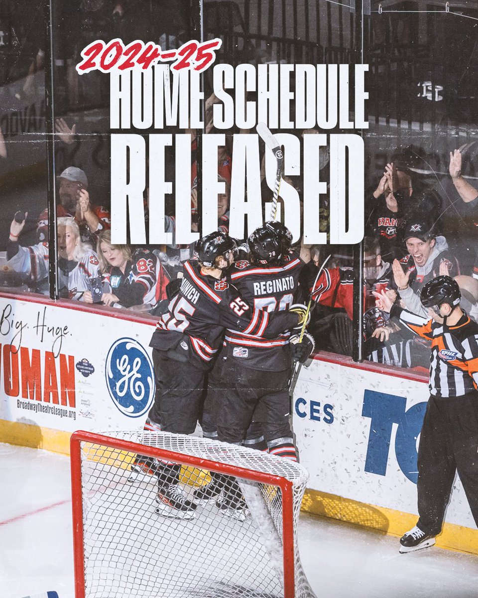 Get your 📅 ready! Our 28 home dates are here and locked in for the 2024-25 season! Secure your seat for every game by purchasing season tickets today! ➡️ havoctix.com See our schedule ⬇️ bit.ly/HavocSchedule2…