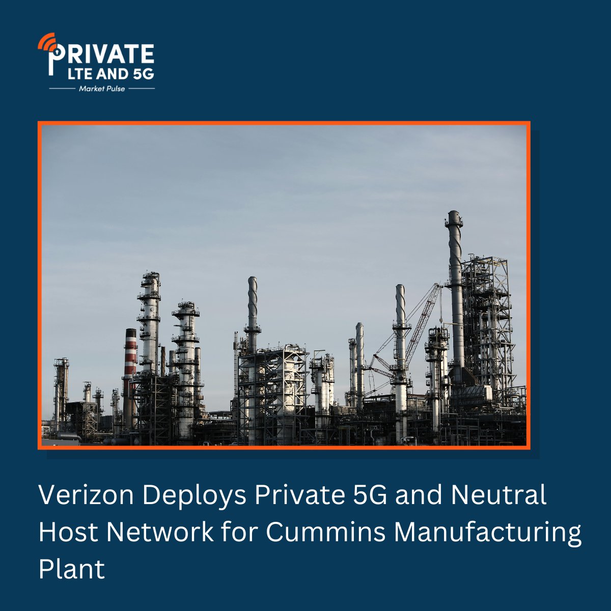 📢New Deployment Alert! 
Deployment at Cummins’ Jamestown Engine Plant in Lakewood, New York marks the first commercial use of Verizon’s new neutral host network product. 
For more: privatelteand5g.com/verizon-deploy…

#privatecellularnetworks  #privatelte #private5g #privatenetworks