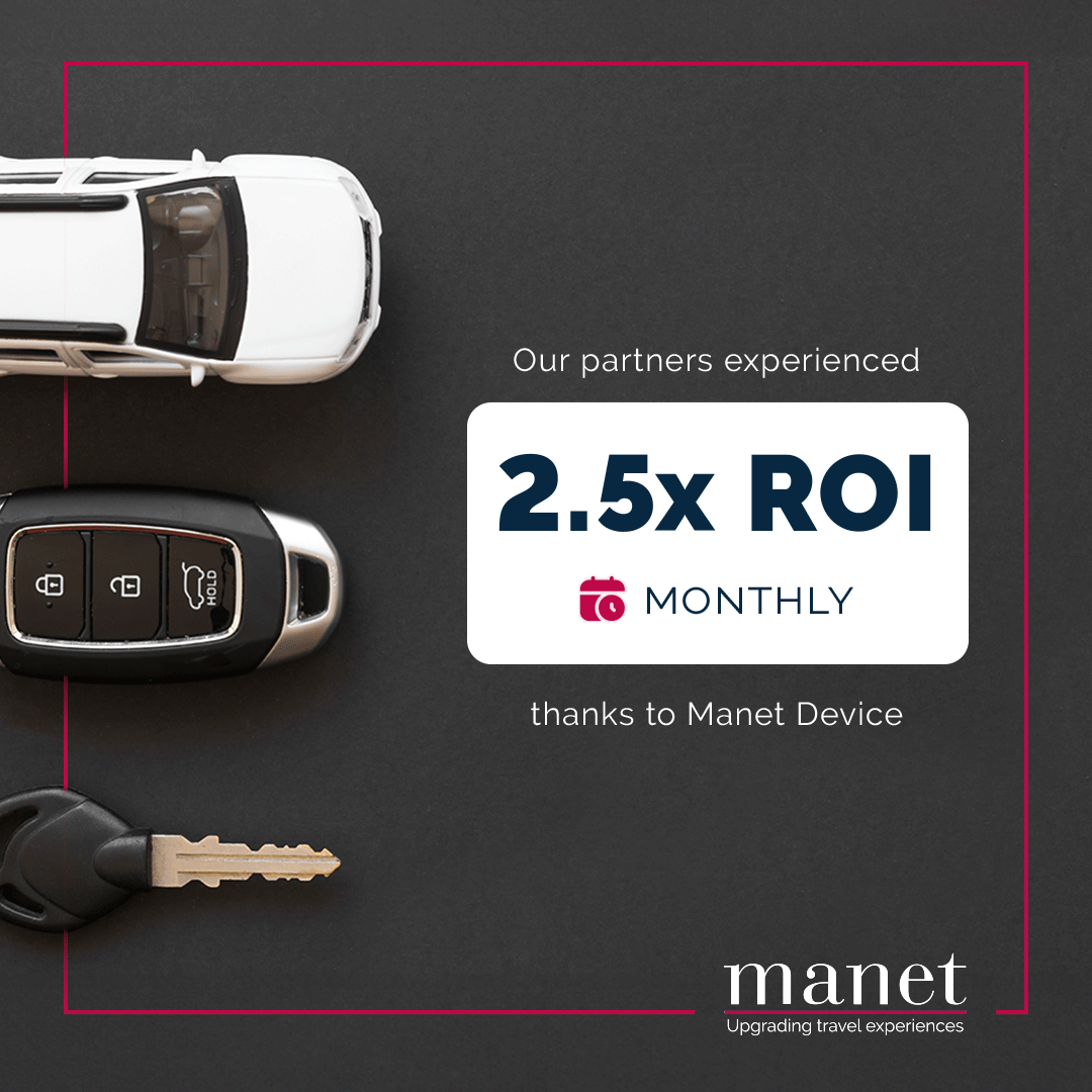 🚗💥 Supercharge your car rental business profits with the Manet Device! Our car rental partners are achieving up to 2.5x monthly ROI. Elevate your returns and customer service now.
🚀 Boost your ROI! 👉 Contact us to start! 
.
#manetmobile #rentacar #carrental #rentalcars