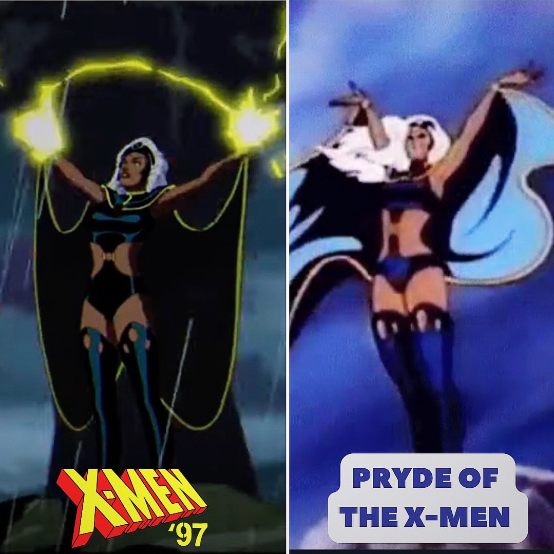 We are all shaped by our pasts. ⚡️ See the influence of Pryde of the X-Men on today's X-Men '97 and the gorgeous Dave Cockrum designed Storm costume - an absolute fan favorite! 😍 #xmen #xmen97 #xmentas #xmentheanimatedseries #storm #stormxmen #xmenstorm