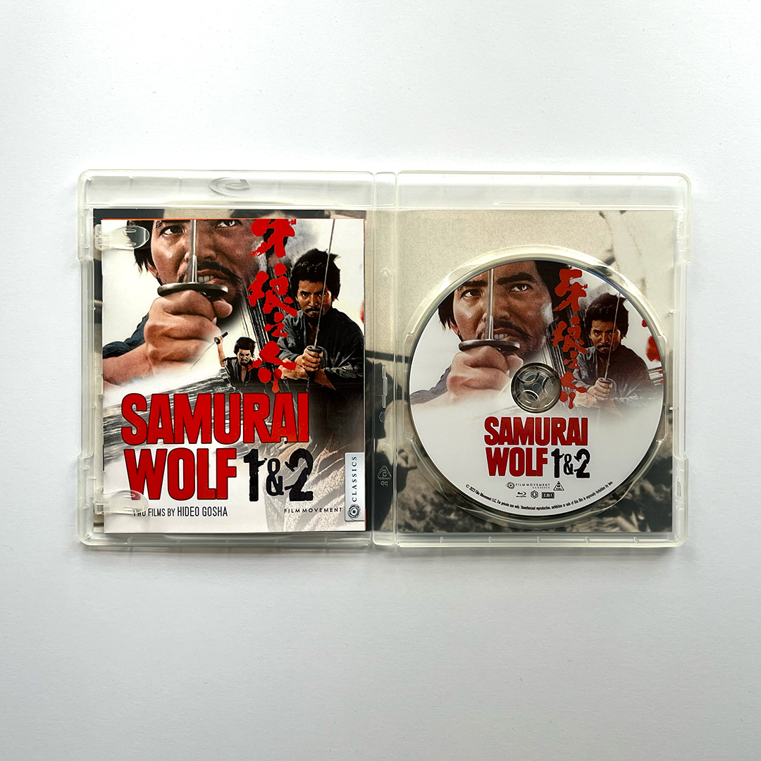 Two of legendary auteur Hideo Gosha’s gleefully anarchic, spaghetti western-informed samurai adventures: SAMURAI WOLF 1 & 2 is on blu-ray from @fm_classics, with limited edition slipcover by @BRUTALPosters, audio commentary by Chris Poggiali, and more ⚔️ vinegarsyndrome.com/products/samur…