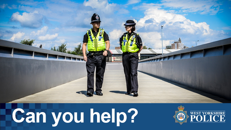 Police in Dewsbury are appealing for CCTV footage or witnesses to a robbery that took place in Ravensthorpe on Saturday, April 27, between 8:30pm and 8:50pm. More: westyorkshire.police.uk/news-appeals/a… ☎️101 💻westyorkshire.police.uk/LiveChat ➡️Ref 13240225307