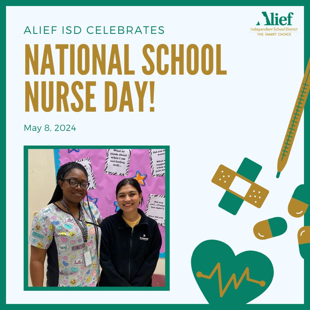 It's National School Nurse Day!  #SchoolNurses care for the entire school population, especially the most vulnerable, playing an essential role in keeping all students in school healthy, safe, and ready to learn.  @schoolnurses #SND2024