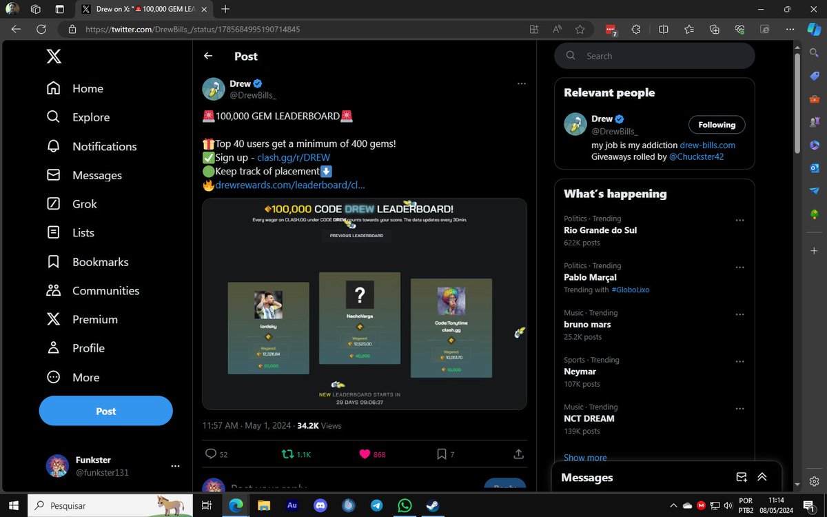 Funkster tweet media