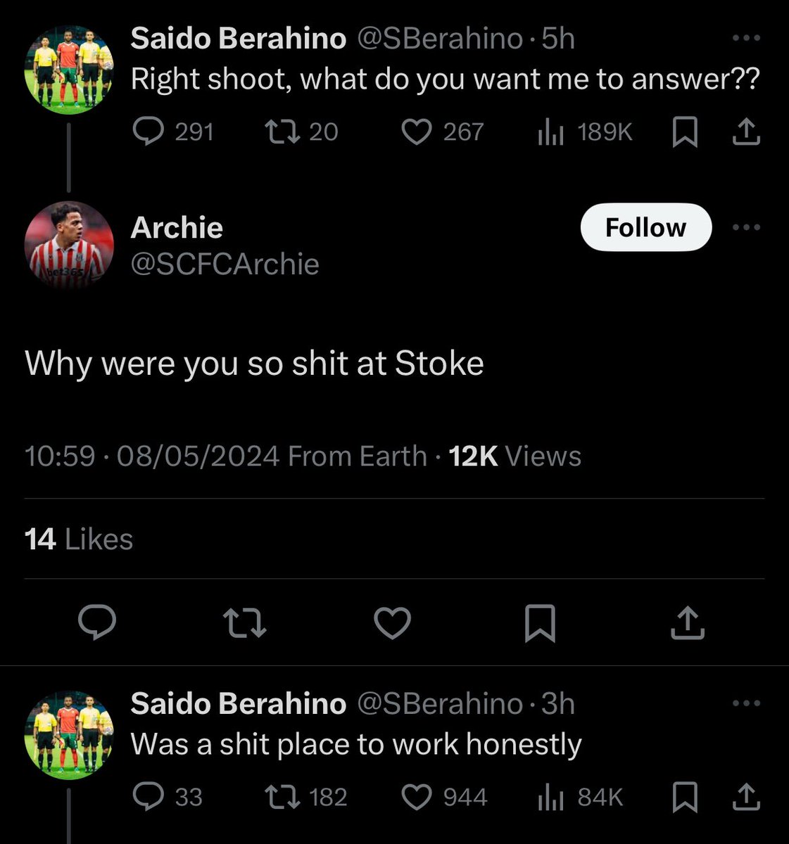 kieran_ashton1's tweet photo. A proper “footballer tweets before social media management” in the year of our lord 2024. Tears in my eyes, this a dying art. https://t.co/HN9qM72dsp