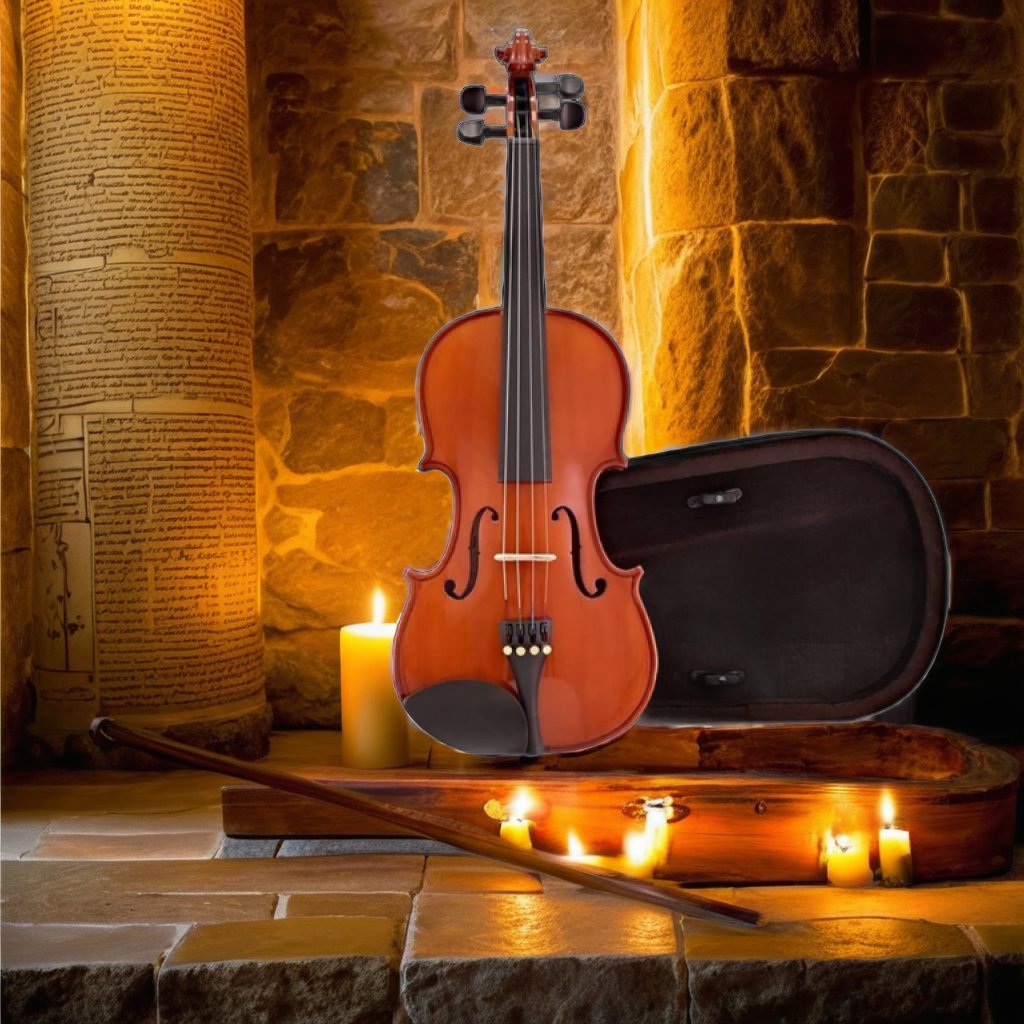Hey, #ebayseller the 1st photo was the original plain violin background. I placed it in a fireplace surrounded by candlelight. It brought the violin to life. It helped it to sell. I can do the same for you for FREE. Comment below or leave your #eBay link.  #ebayseller #ebayfinds