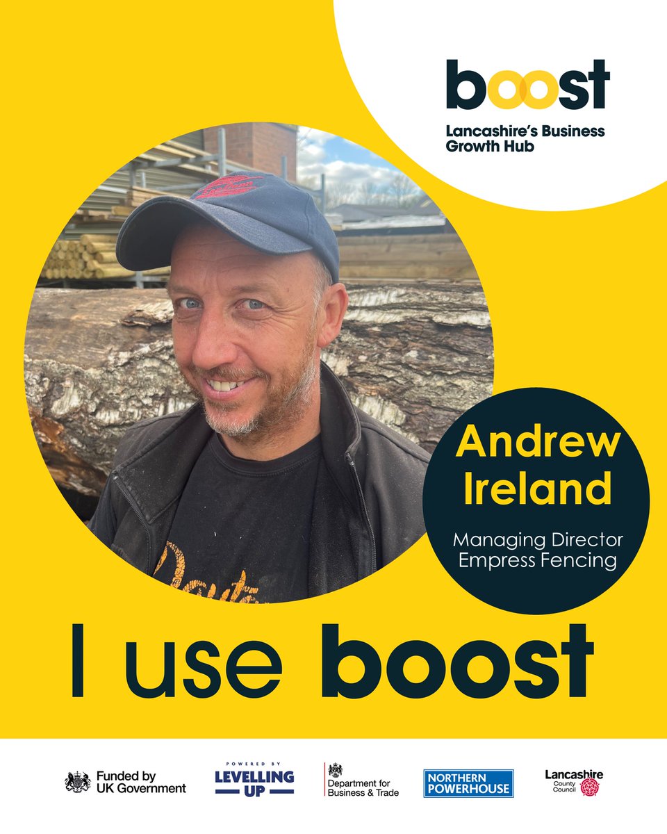 “Boost has really helped re-energise me and given me confidence for the future. I wouldn’t hesitate to recommend the Boost programme to other business owners.” If you’re looking to start, grow or scale a business, use Boost. Find out more: boostbusinesslancashire.co.uk/contact-helpde… #UseBoost