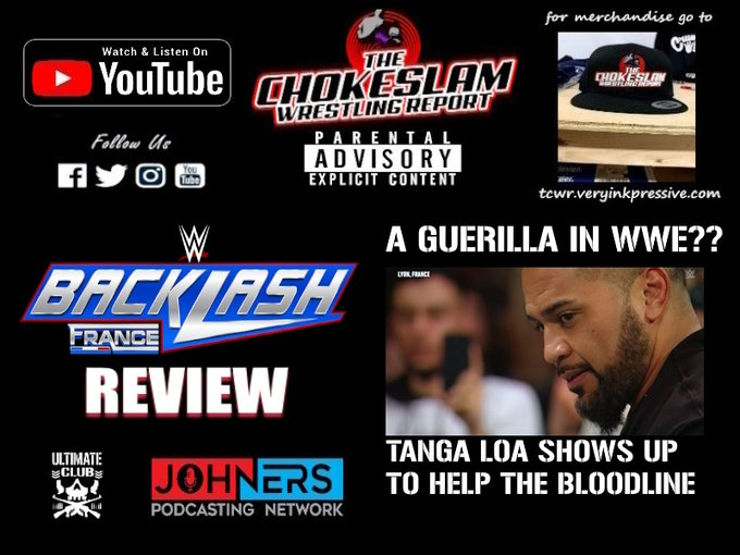 🚨Check the channel🚨WWE Backlash Review: Tanga Loa joins WWE & The Bloodline, TNA 500 PPVs Buy?Click the link: youtu.be/rWGrHccTmEo #wwebacklash2024 #thebloodline #impactwrestling #tnawrestling2024 #tangaloa #prowrestling #wrestlingcommunity #youtube 🖥️🎙️🎧