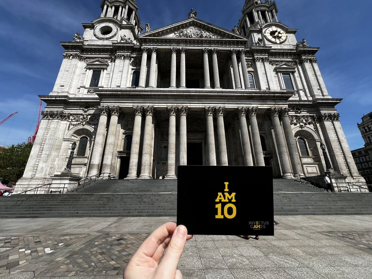 Here’s to 10 years of changing lives and saving lives at the #InvictusGames Foundation! #IAM10 #IAMHere