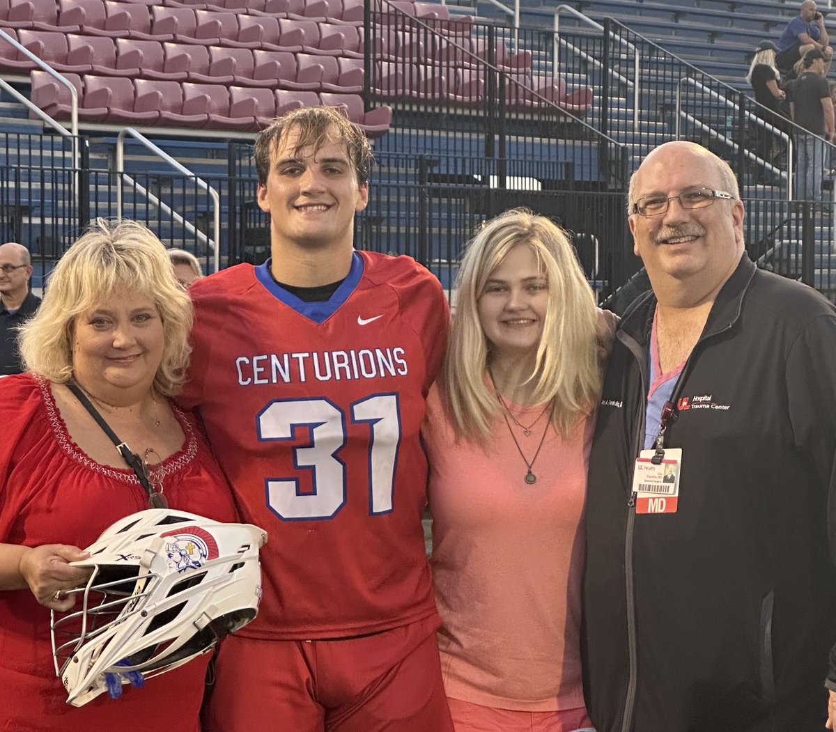c_franklin2024's tweet photo. Played my last @CenturionAD game on the Turf and took of my HS pads off for the last time this week. 9 seasons playing for CAL, Great memories with my teammates and Coaches! Next week Finals, Graduation and then @yhcmenslacrosse this Fall! #31out https://t.co/QTzhIGS15n