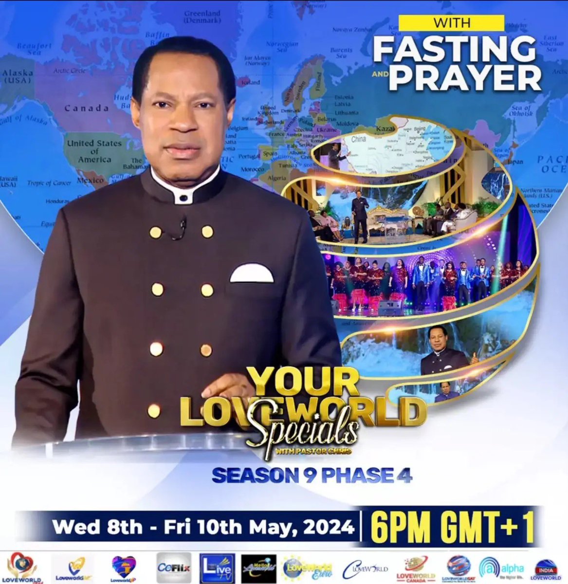 📣📣 IT’S TODAY 📣📣

IT’S YOUR LOVEWORLD SPECIALS WITH PASTOR CHRIS

SEASON 9 PHASE 4

MAY 8TH - 10TH 2024

Streaming live on lxp.tv/watch

#ylws #yourloveworldspecials #loveworld #loveworldnetworks #loveworldxp #lxp