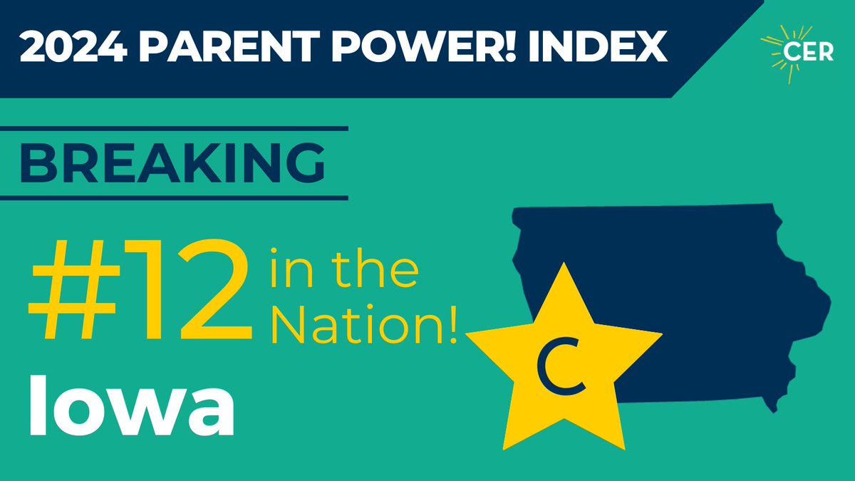 Kernels of power for parents in the Land Where the Corn Grows Tall. #PPI24 #ParentPower
parentpowerindex.edreform.com 

@IAGovernor
@IADeptofEd