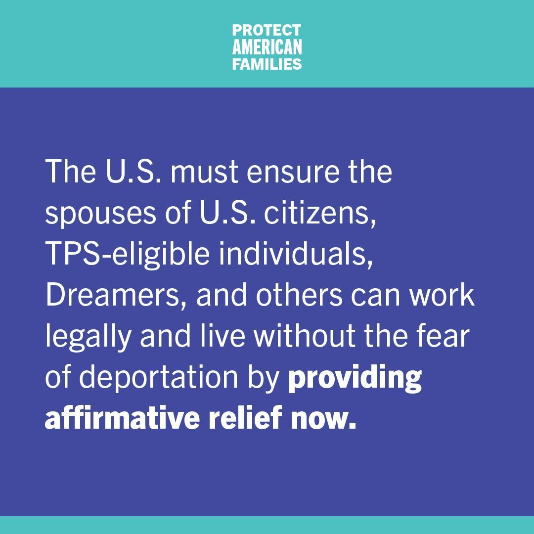 As many as 450,000 Dreamers could benefit from administrative policies that the Administration is reportedly considering. These policies include #TPS expansion, parole in place for undocumented spouses of U.S. citizens, and cancellation of removal for caregivers.