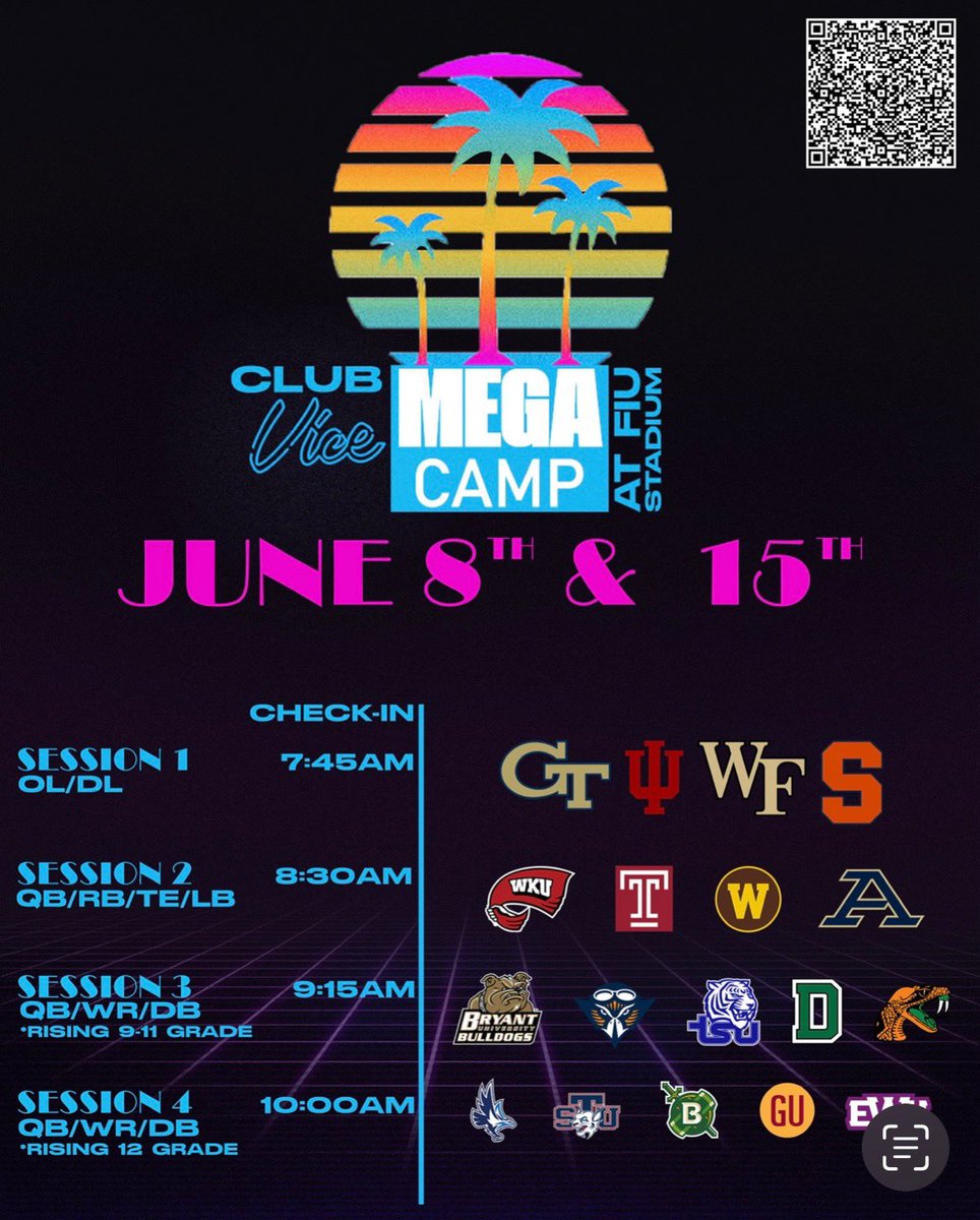 ngonz_'s tweet photo. Show up and show out! #CampSzn @FIUFootball https://t.co/a7ICrwOTqy