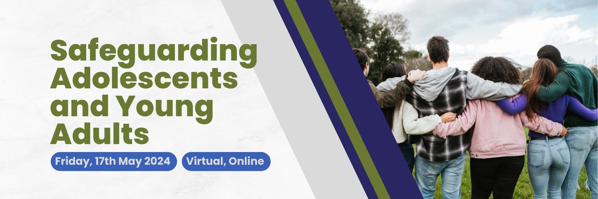 There is still time to secure your place at the #SafeguardingYoungAdults conference! Don't miss out on the opportunity to hear from experts like @jamesldowns @drcarmenchan @leonardconsult @oatumant and gain valuable insights into adolescent safeguarding. 🔗ow.ly/VlLl50RzumU