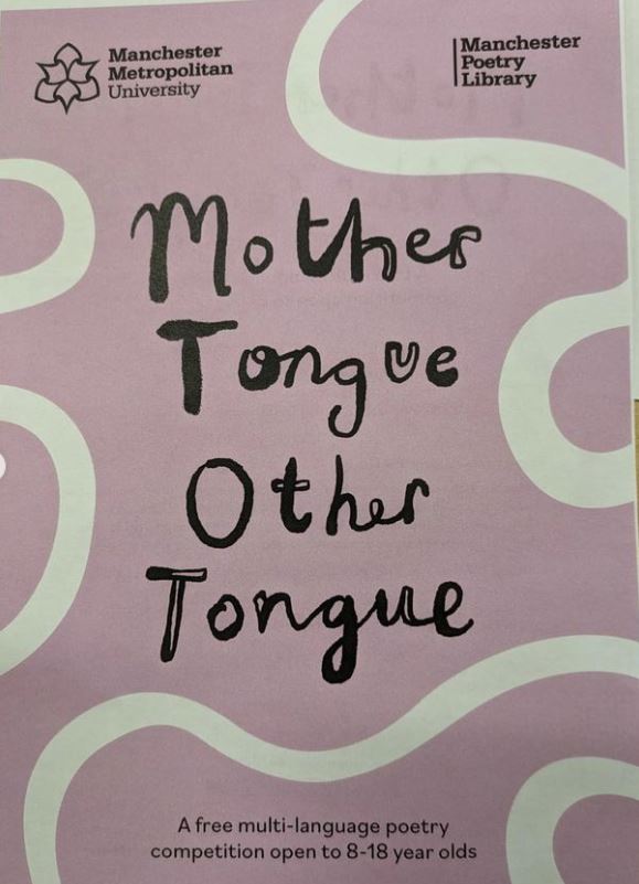 Today, Mrs Turban and students took part in a wonderful morning at @CheadleHulmeHS as part of the “Mother Tongue Other Tongue” poetry competition run by @ManMetUni ! It was a very special way to hear so many different languages spoken in one room from 8 different schools.