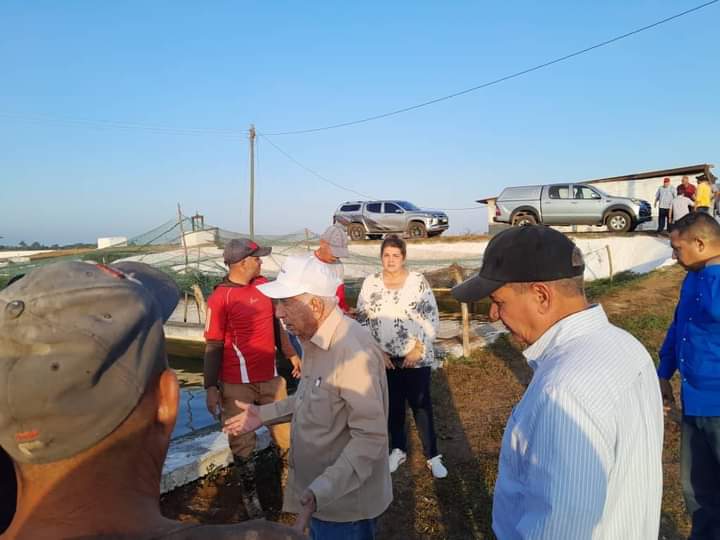 Recorrido con el Comandante del Ejército Rebelde José Ramón Machado Ventura. #SanctiSpíritusEnMarcha #GenteQueSuma #Cuba 🇨🇺🇨🇺🇨🇺 @DeivyPrezMartn1 @SanctiSpiritus1 @FrankOsbel