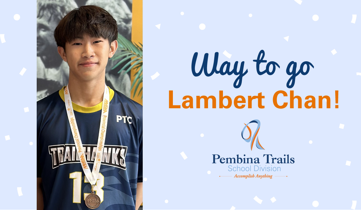 Congratulations to Lambert Chan, a Grade 10 student at PTC, who earned a remarkable 3rd place in varsity singles at the Provincial Badminton Championships. 
Lambert's dedication and hard work have truly paid off, showcasing his exceptional skills and determination.