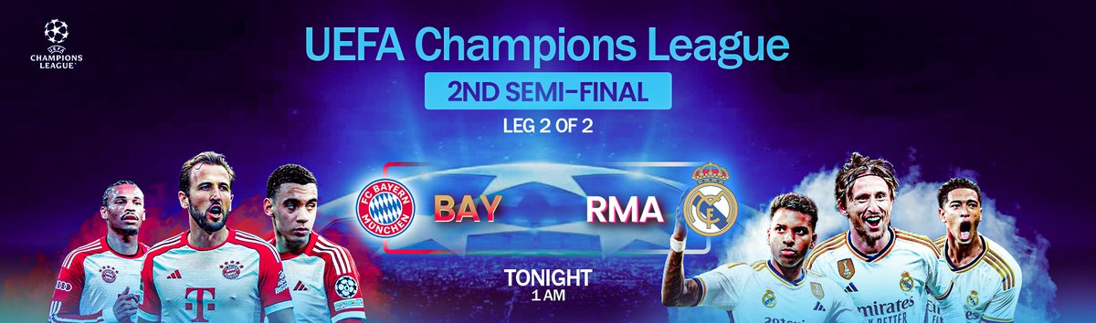 𝐀𝐫𝐞 𝐲𝐨𝐮 𝐥𝐨𝐨𝐤𝐢𝐧𝐠 𝐟𝐨𝐫 𝐆𝐫𝐚𝐩𝐡𝐢𝐜 𝐃𝐞𝐬𝐢𝐠𝐧𝐞𝐫?

#Uefasemifinal #UCLfinal #RMABAY #madridbayern #bannerdesign #postdesigner #adsdesign #coverdesign #Semifinal #RealMadrid #BayernRealMadrid