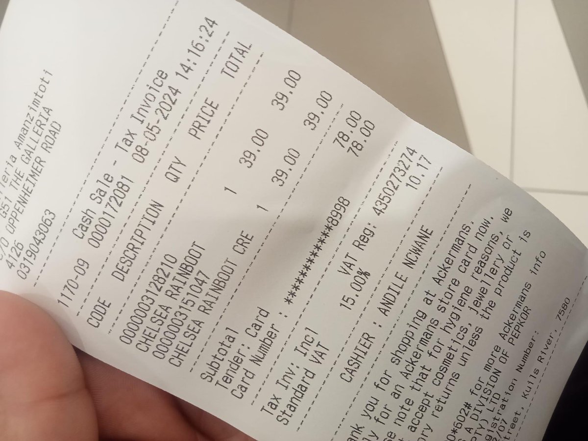 comforttenyeko's tweet photo. Mommies Run to your nearest ackermans, from R150 to R39.
@ackermans_za
#ItsAPlug🔌 https://t.co/RVZQ4bGGr8