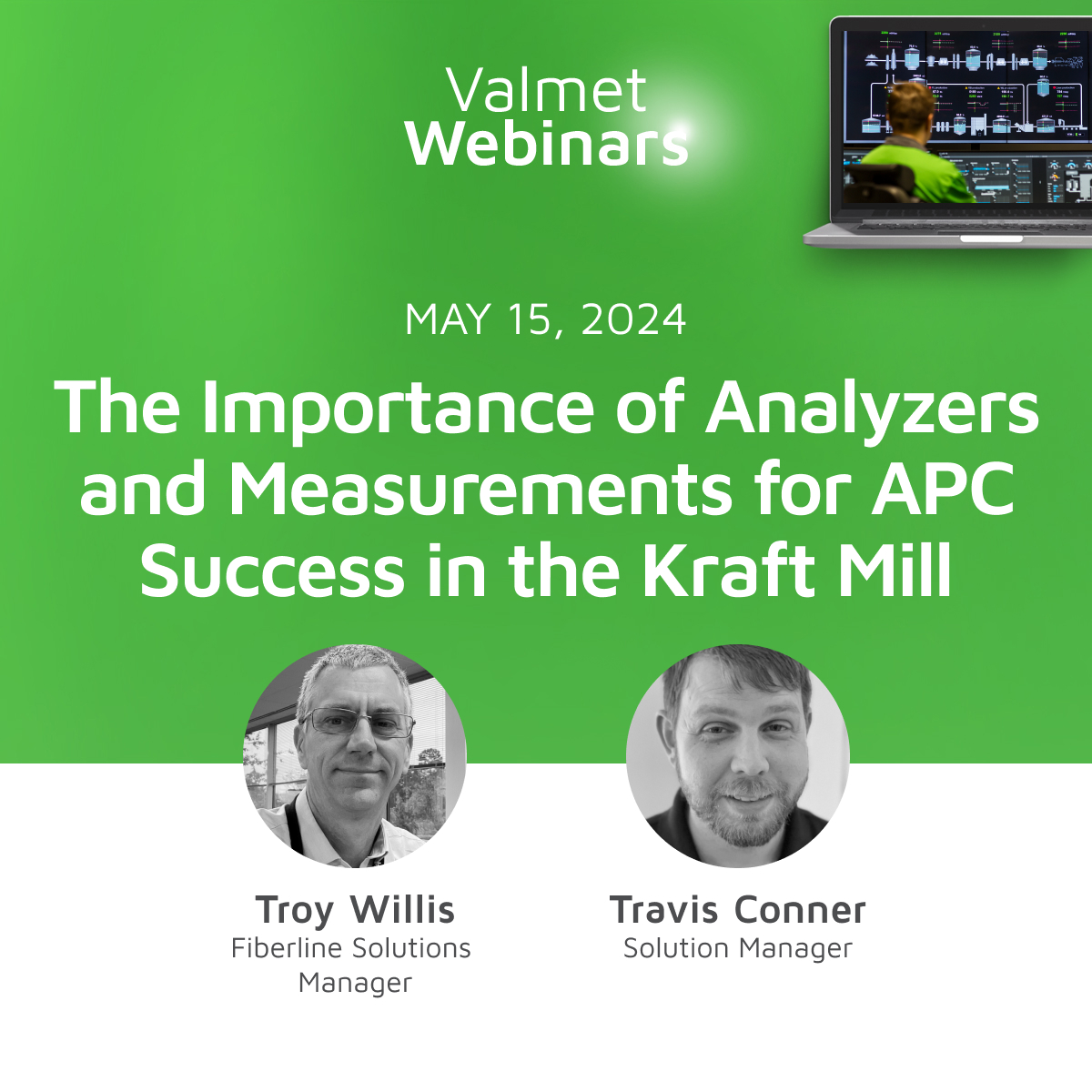valmetglobal's tweet image. Webinar Alert: Unlock Kraft Mill Efficiency with APC.
Join us on May 15 at 1:00 pm EDT for an insightful webinar on maximizing kraft mill performance. Don’t miss this opportunity! Register today: bit.ly/3UQRs0U
#Analyzers #ProcessOptimization #AdvancedProcessControl