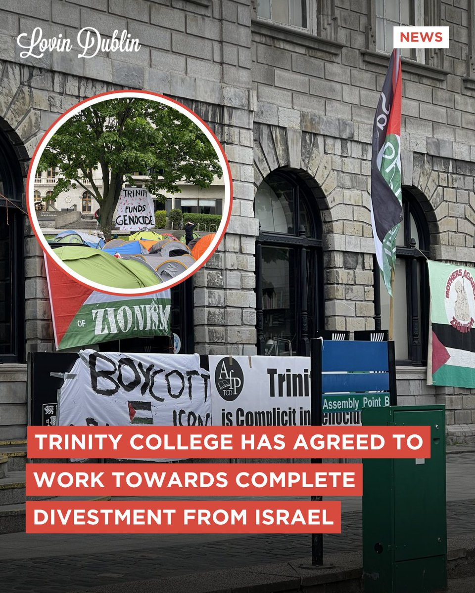 Marking an unprecedented victory for the Trinity encampment protesters, Trinity College Dublin (TCD) have agreed to work towards a complete divestment from Israeli institutions.⁠
⁠
The protesters have unanimously agreed to accept the college's terms on cutting ties. The…