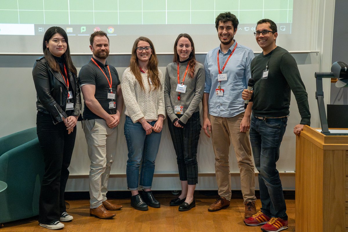 A huge congrats to the Poster Competition winners! 👏👏👏 They are: Institute of Pharmaceutical Sciences: Seong Heun Kim, Mark Laws, Faiza Benaouda Comprehensive Cancer Centre: Rami Mustapha, Lucia Rampazzo, Georgina Starling