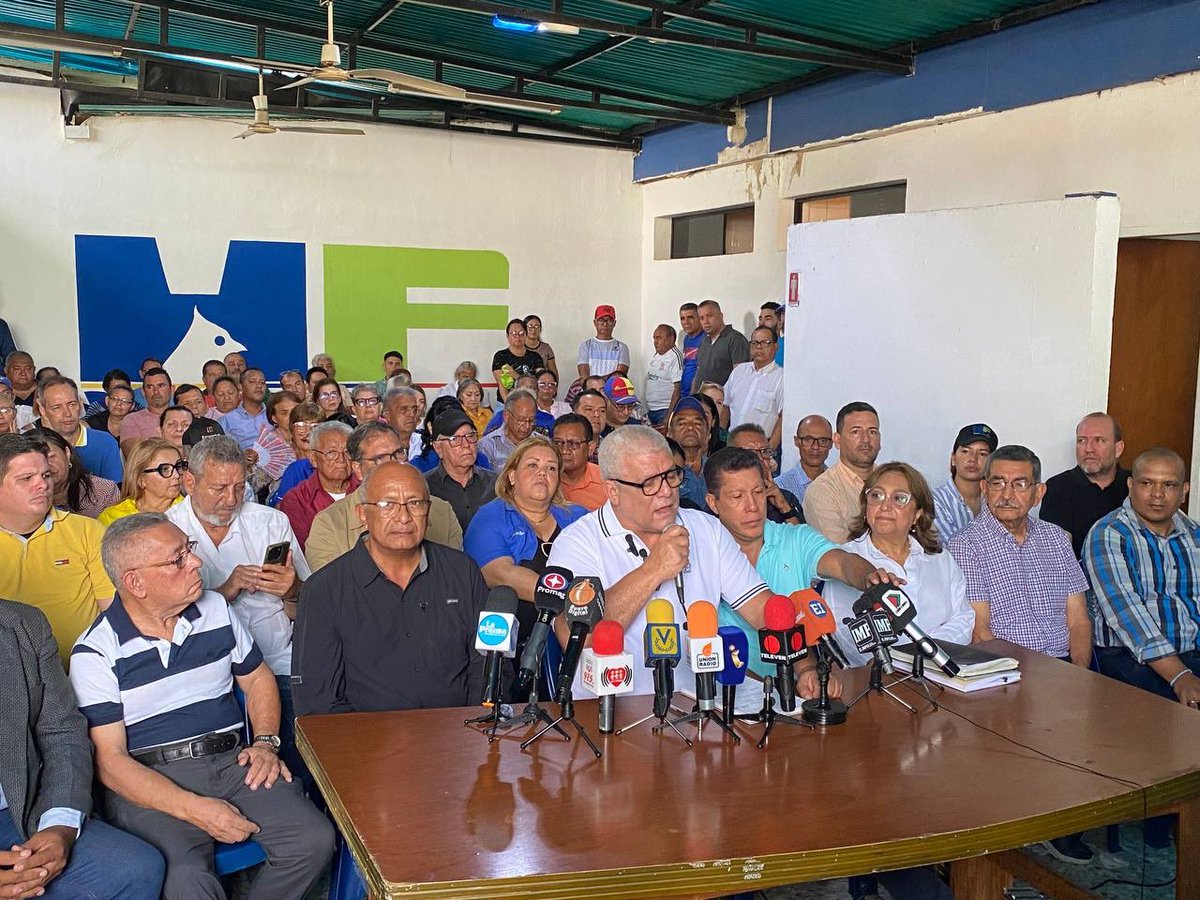 ADOrg_Laraof's tweet image. #8May Rueda de prensa de los factores democráticos del estado Lara ratificando apoyo a @EdmundoGU este #28Jul Venezuela gana. Desde @ademocratica en Resistencia Lara nuestro compromiso es con la defensa del voto, organizados y articulados para recuperar la democracia en 🇻🇪