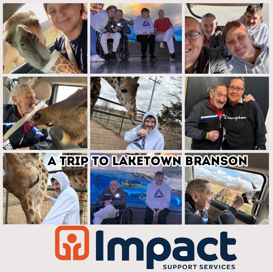 @IMPACTMissouri Community Living recently took a trip to Laketown Branson!  From the aquarium to feeding the animals on the drive through tour - it was a fantastic adventure!  #makinganimpact #bransonmo