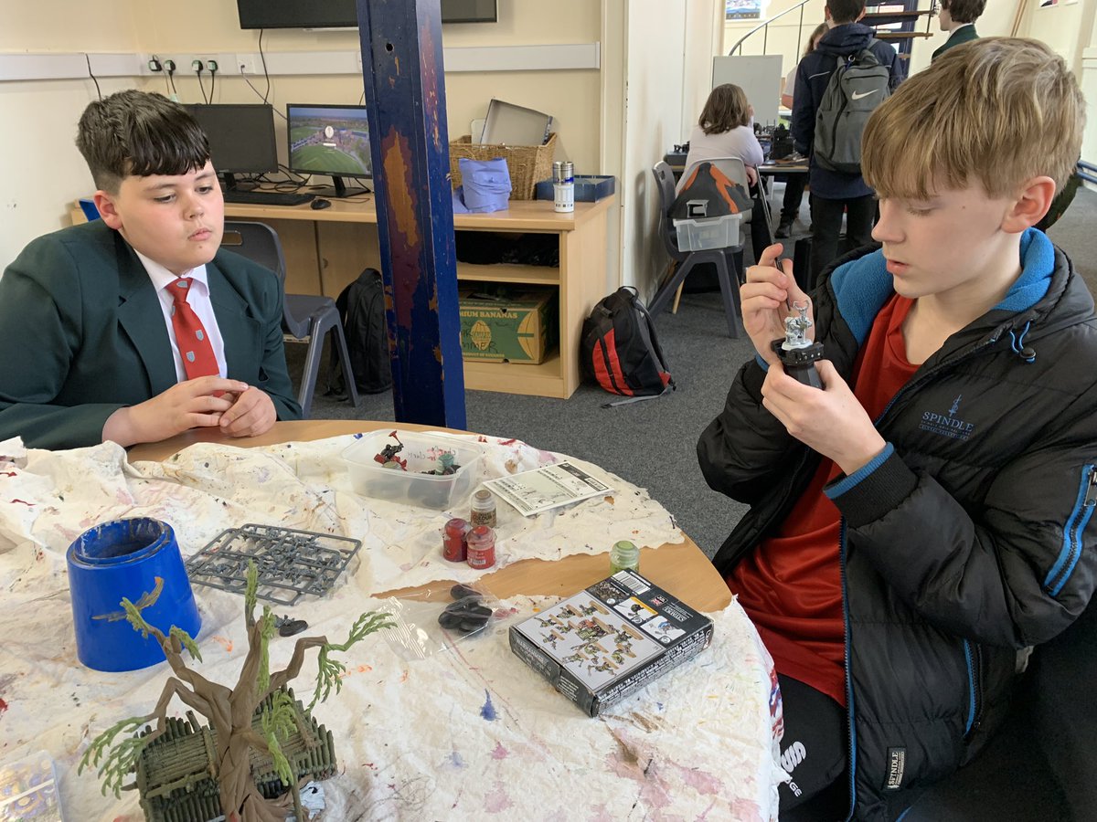 Sandbach School Warhammer Club 2021-24 tweet media