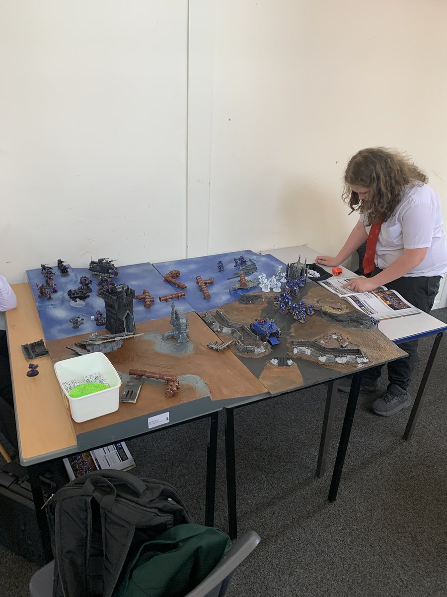 Sandbach School Warhammer Club 2021-24 tweet media
