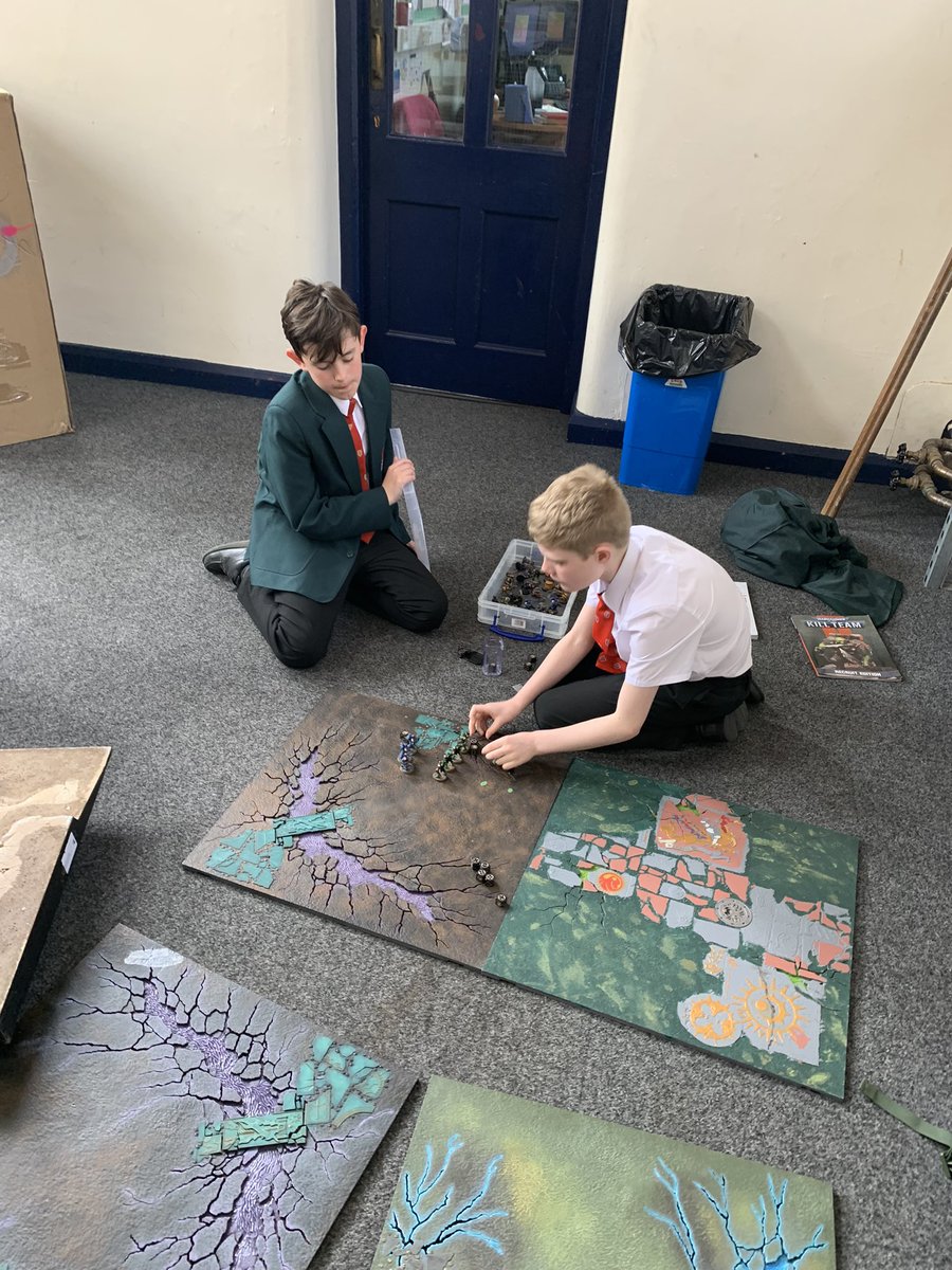 Sandbach School Warhammer Club 2021-24 tweet media