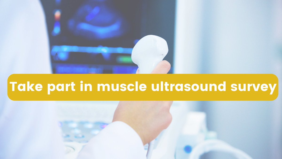 Give your input on skeletal and respiratory muscle ultrasound use within the acute adult hospital setting. Take part in the survey below - open to all healthcare professionals! Interviews and focus groups to follow. Fill out now👇 bit.ly/muscleultrasou… @OxfordICUPhysio