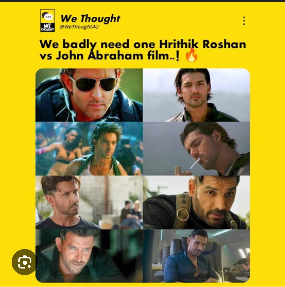 The dreams that were seen during #Dhoom and #Dhoom2 will come true in #War2..!💯🙌💣💥🔥

#Yrf 
#YrfSpyUniverse 
#HrithikRoshan
#HrithikRoshan𓃵
#JohnAbraham𓃵