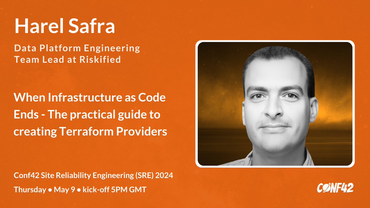 🛠️Ready to take your Infrastructure as Code skills to the next level? 

Join us for an in-depth session on 'When #InfrastructureasCode Ends: The Practical Guide to Creating #Terraform Providers' at #Conf42SRE🔑

#IaC #Networking #Learning #DevOps #Automation #ITOps #TechCommunity