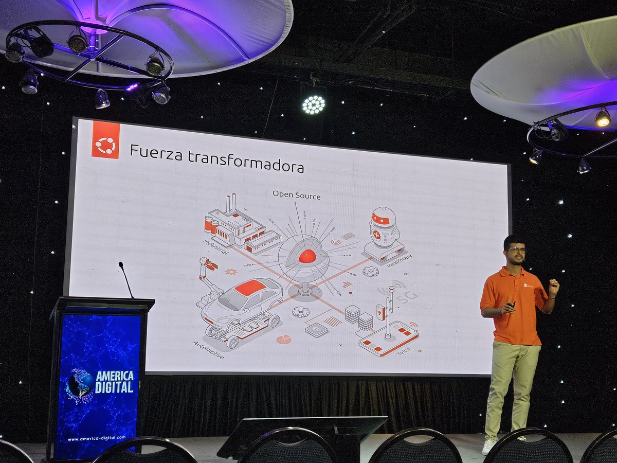 Last month, Juan Pablo Noreña, our Cloud Field Software Engineer, spoke at @americadigital2 about building a #digitaltransformation strategy with open source. Carlos Falsiroli, our Public Sector Account Executive, also shared our #opensource vision on America Digital News TV.